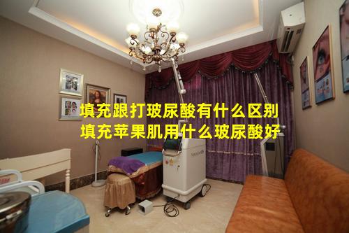 填充跟打玻尿酸有什么区别 填充苹果肌用什么玻尿酸好